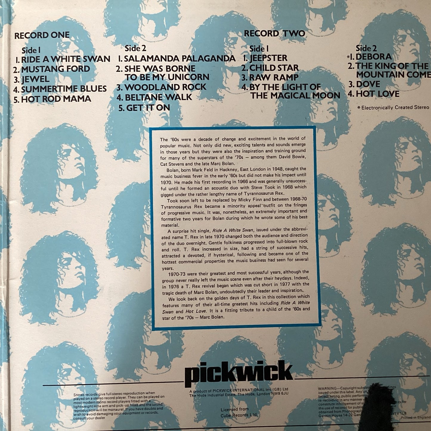 Marc Bolan & T. Rex - Greatest Hits