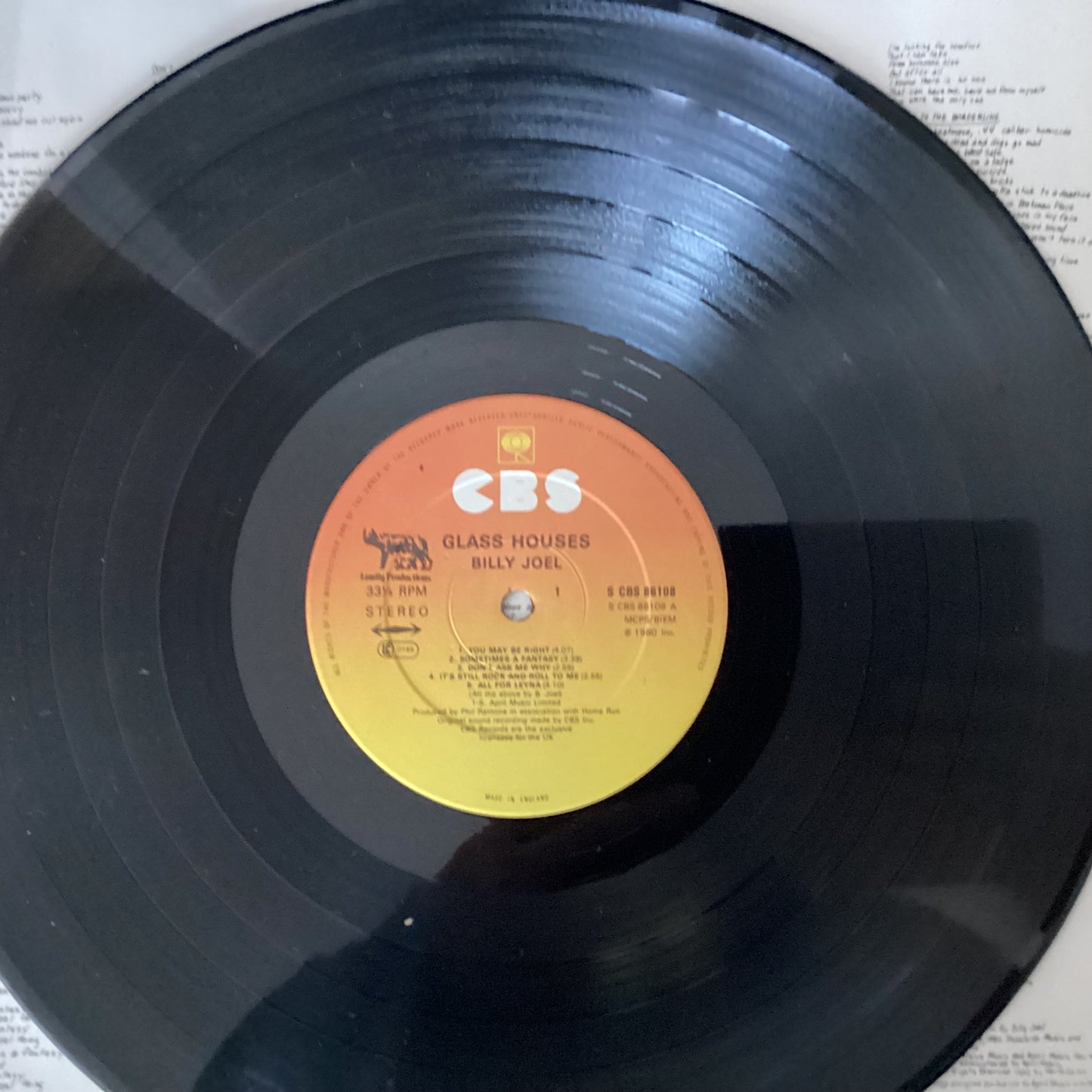 Billy Joel - Glass Houses