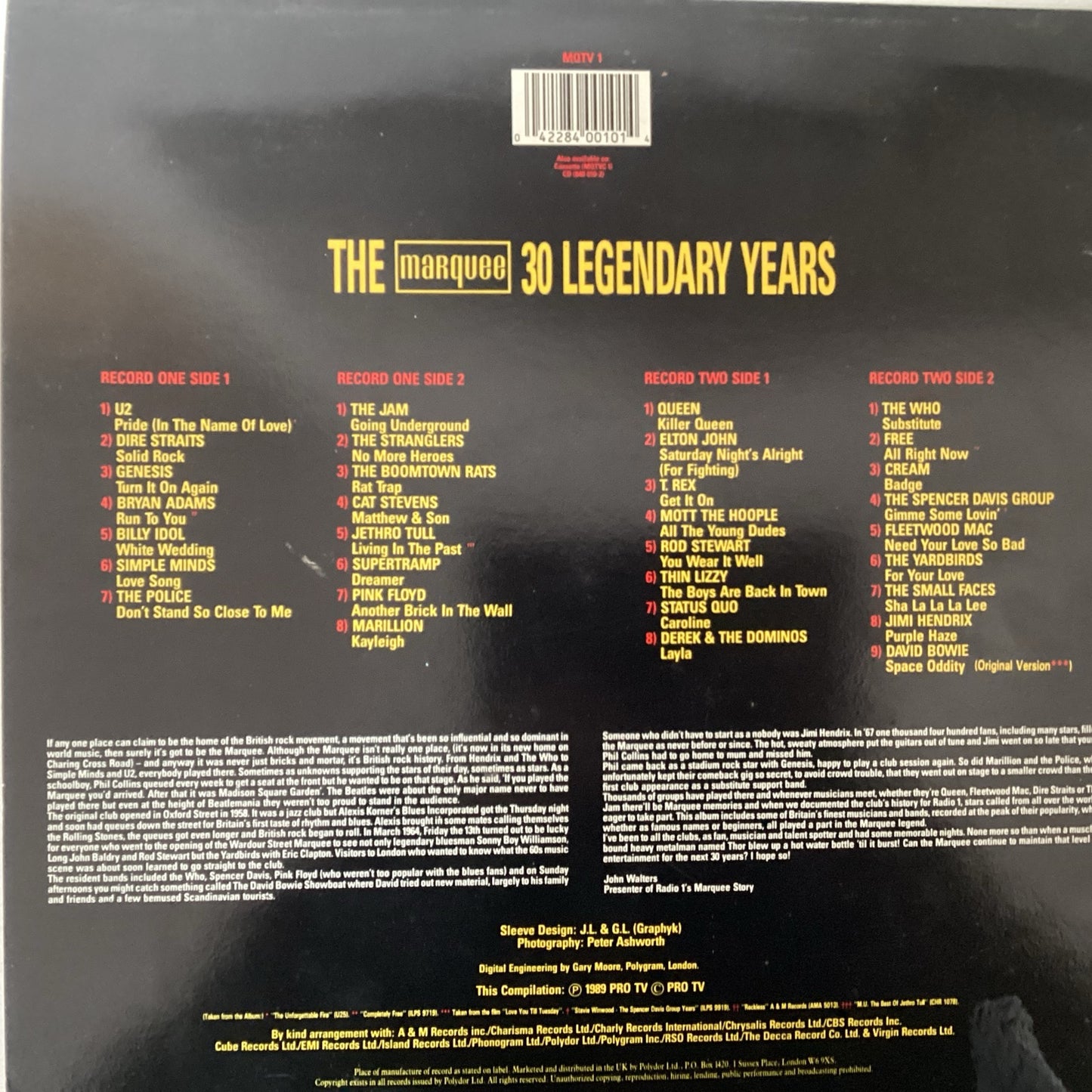 The Marquee 30 Legendary Years