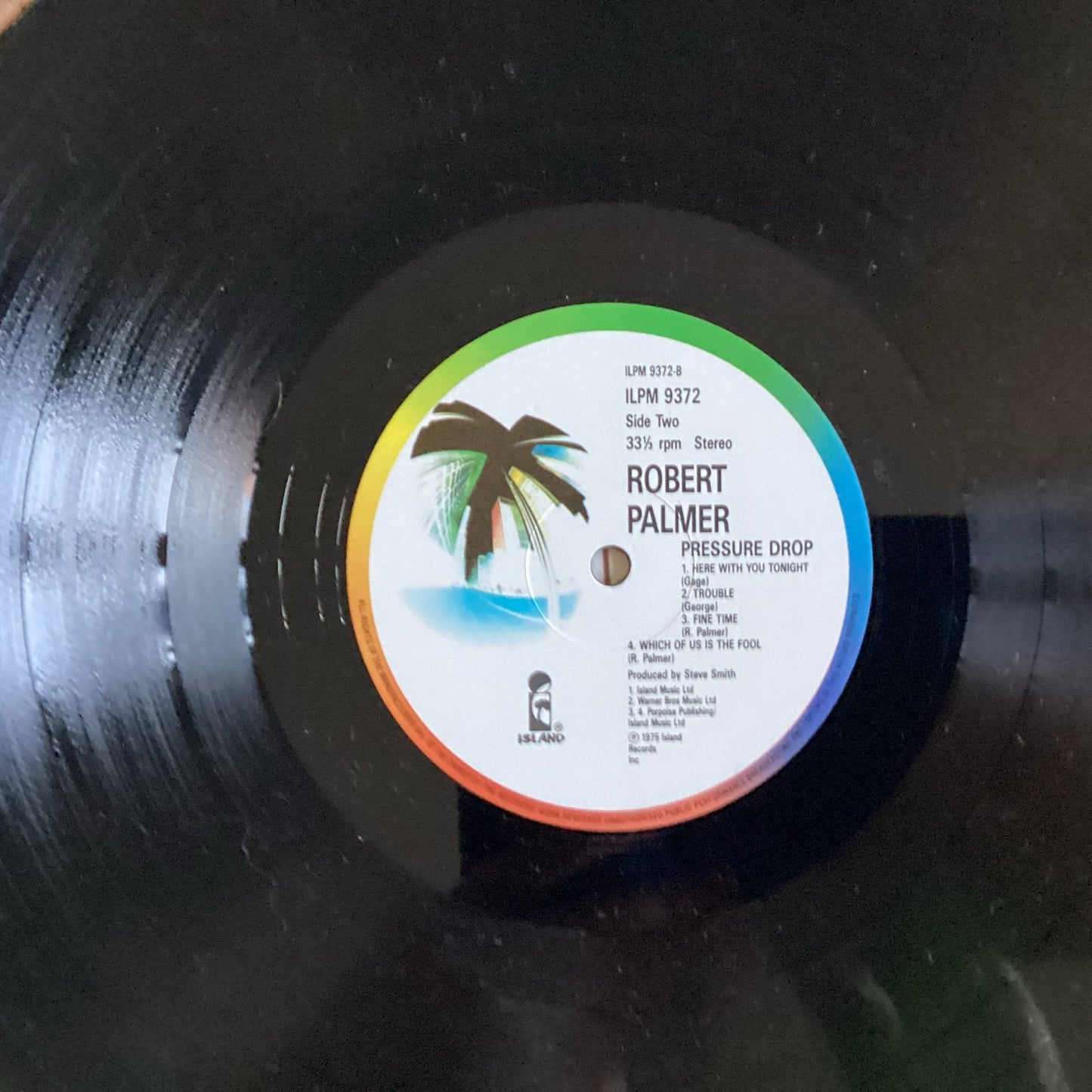 Robert Palmer - Pressure Drop