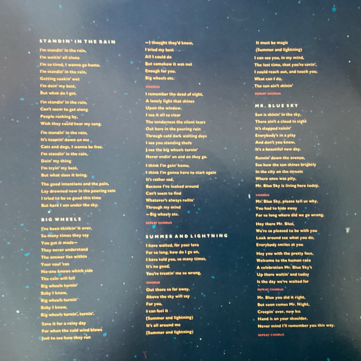 ELO - Out of the Blue
