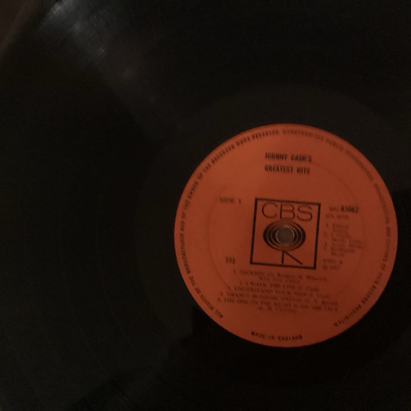 Johnny Cash - Greatest Hits Volume 1