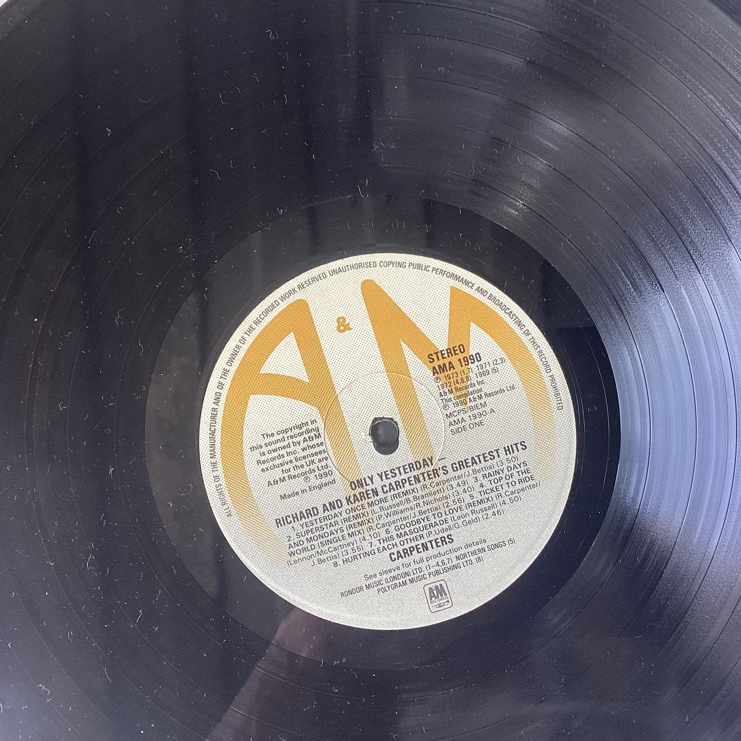 Carpenters - Only Yesterday