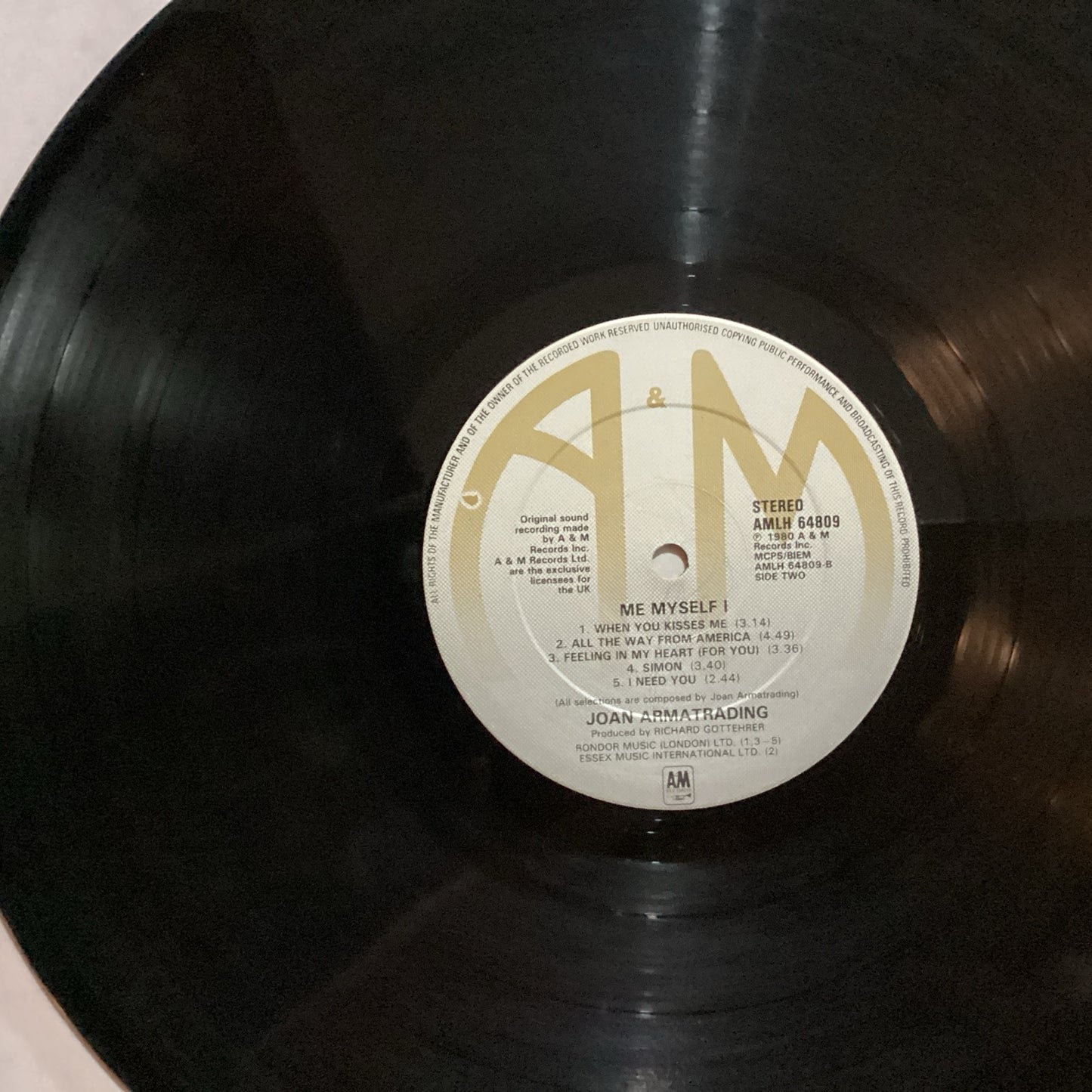 Joan Armatrading - Me Myself I