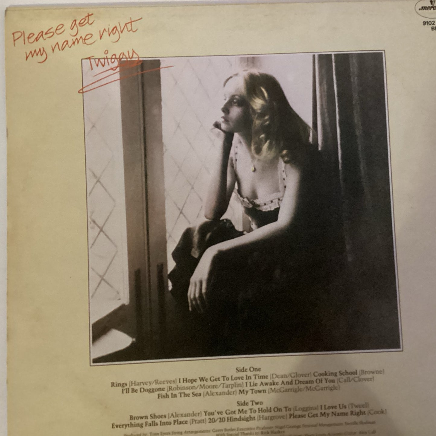 Twiggy - Please Get My Name Right