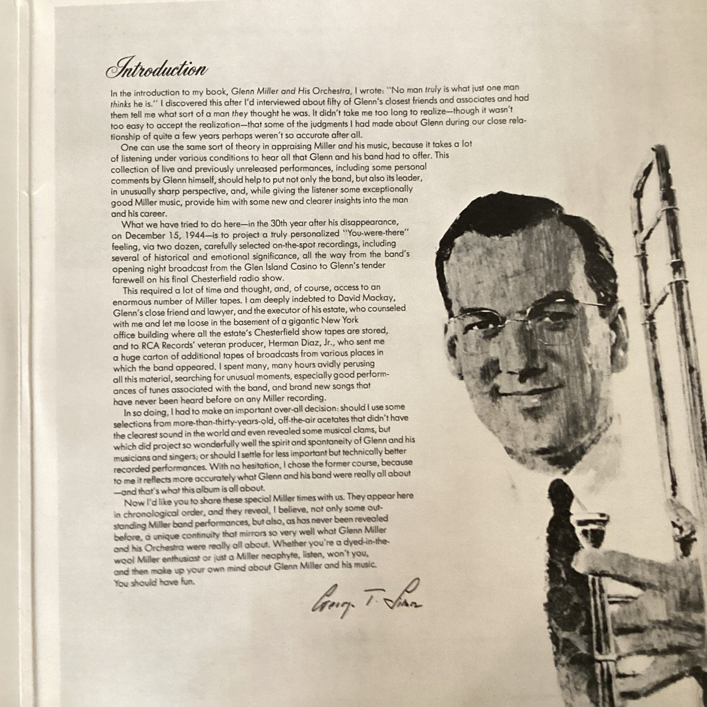 Glenn Miller - A Legendary Performer