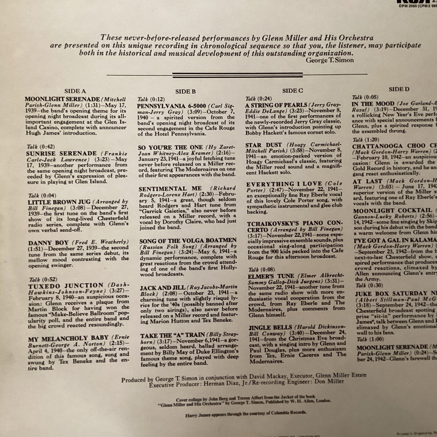 Glenn Miller - A Legendary Performer