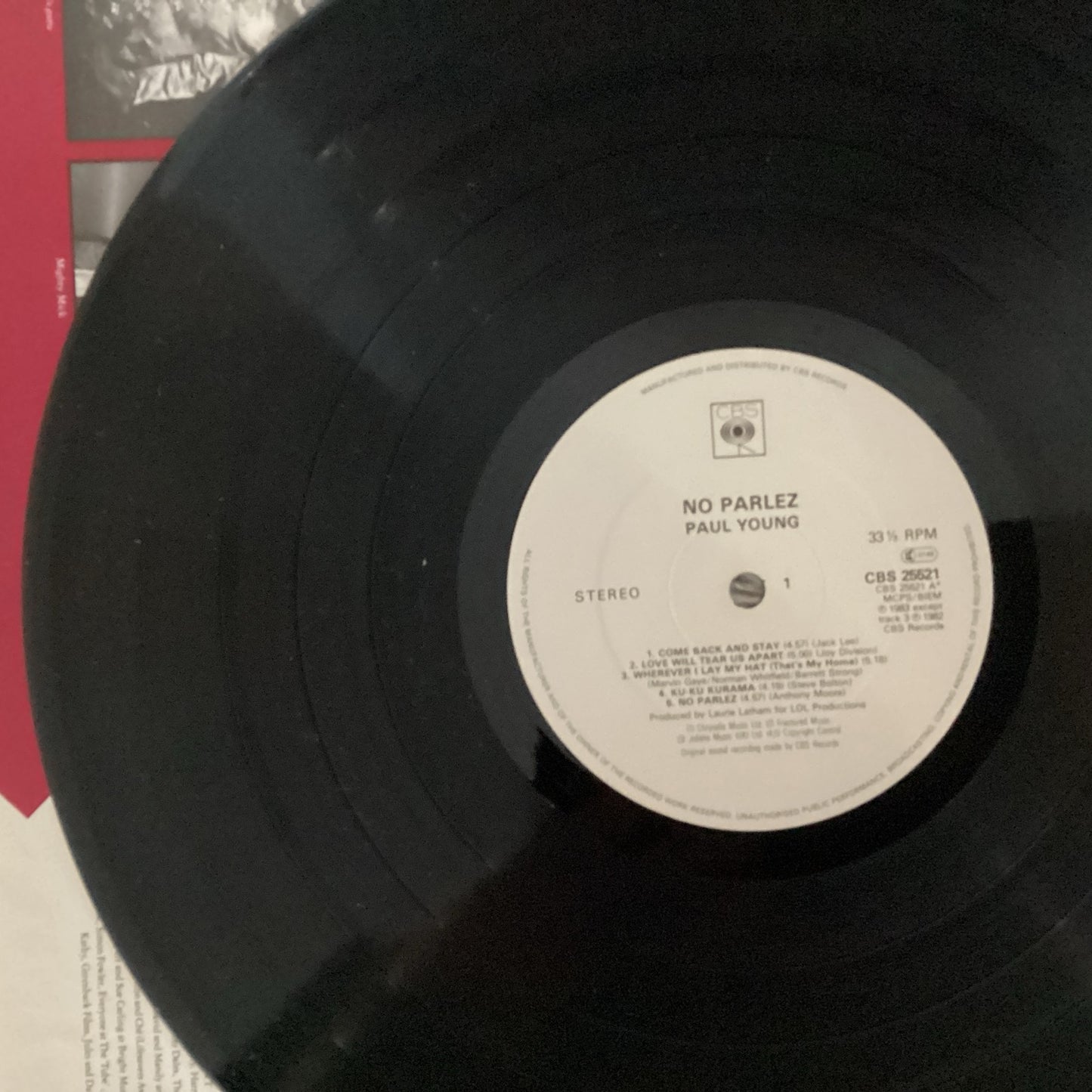 Paul Young - No Parlez