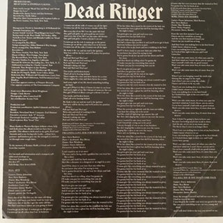 Meat Loaf - Dead Ringer