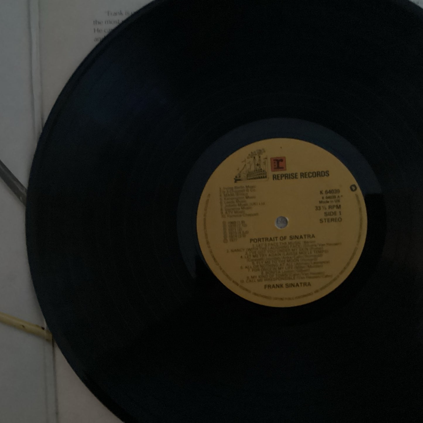 Frank Sinatra- Portrait of Sinatra