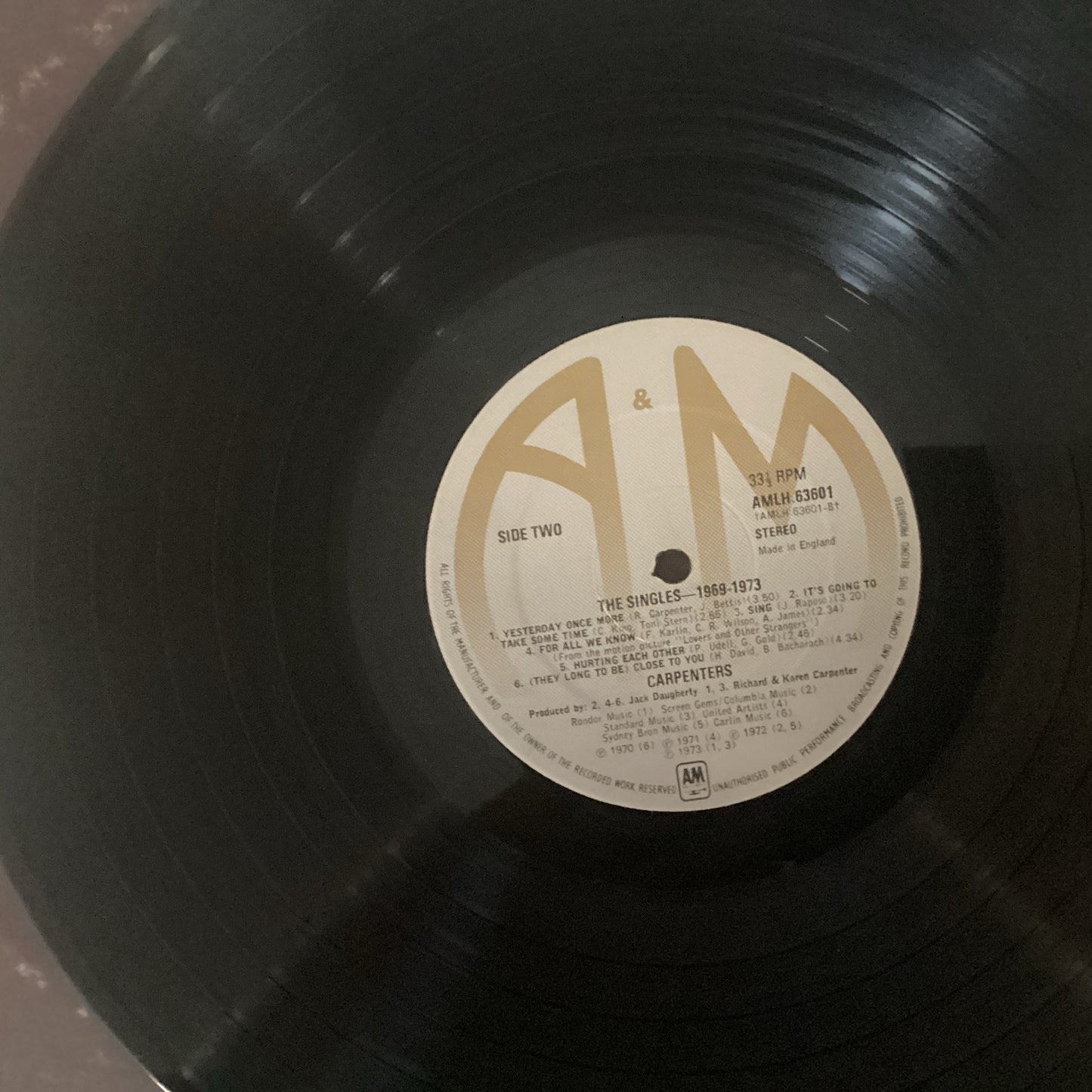 Carpenters - The Singles 1969 - 1973
