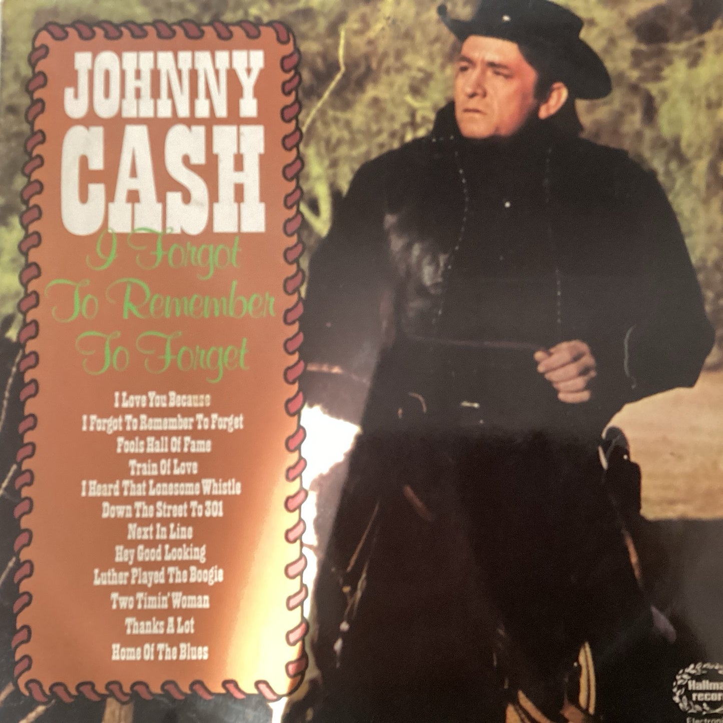 Johnny Cash - I Forgot To Remember To Forget